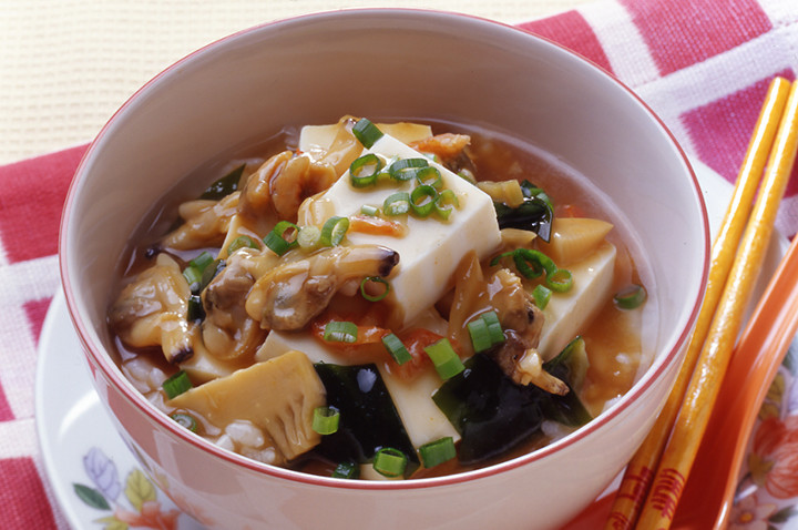 中華風あんかけ粥