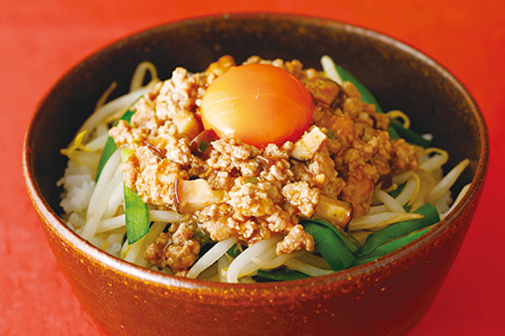 麻婆あんかけ丼