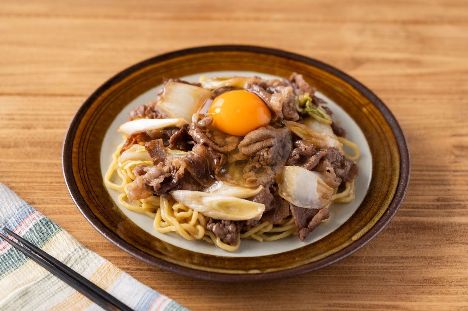 すき焼きラーメン