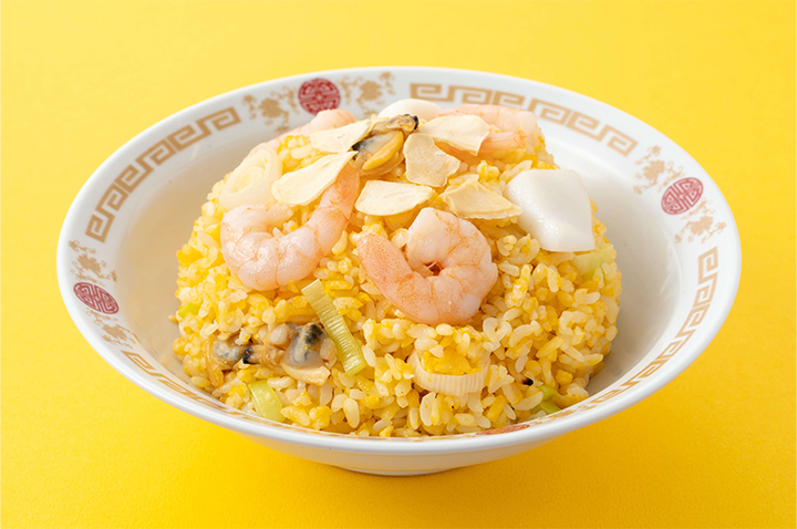 こがしにんにくの海鮮チャーハン