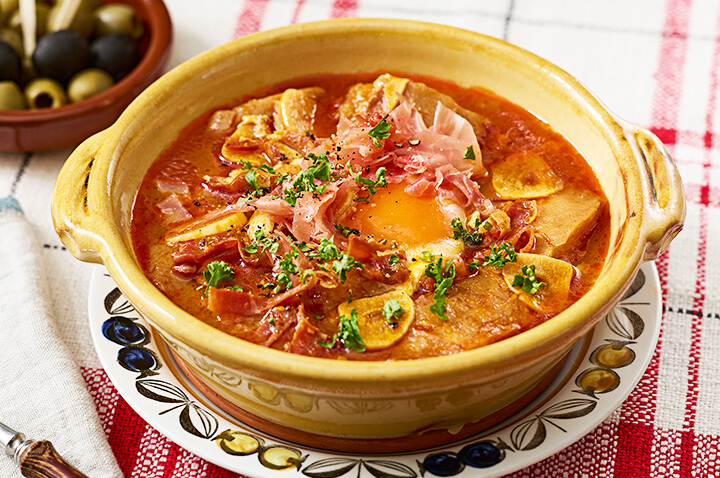 ソパ・デ・アホ（にんにくスープ）