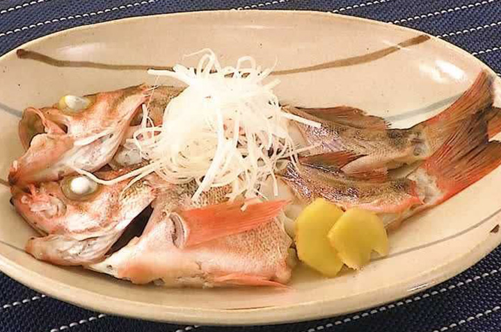 簡単調理でふんわりと♪ メバルの酒蒸し