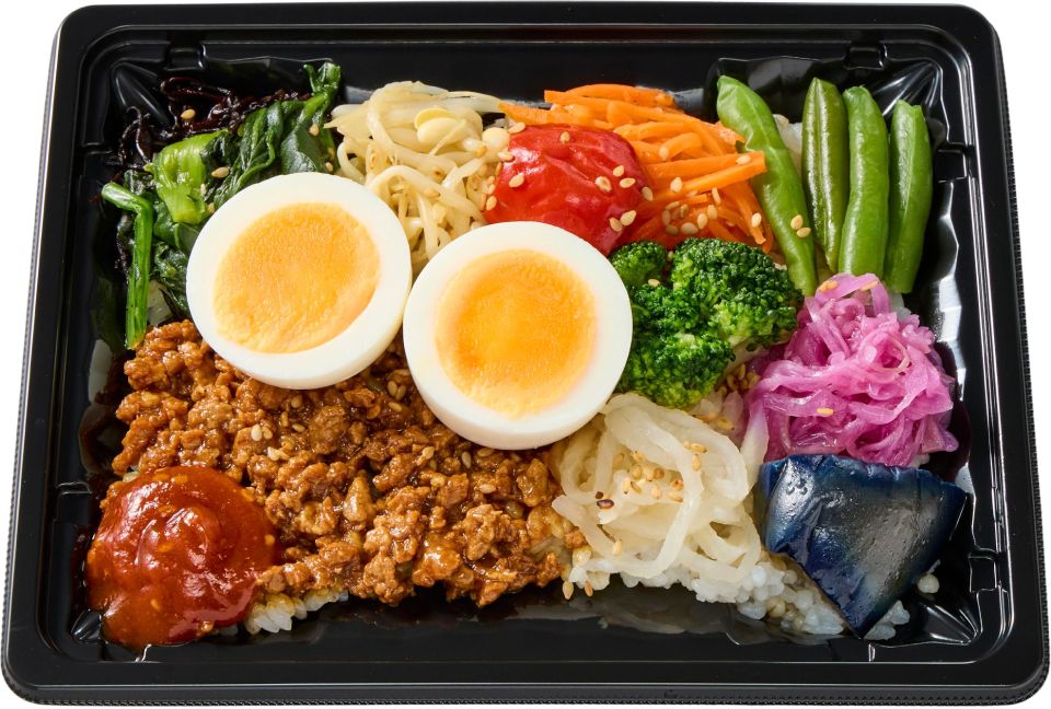 1食分緑黄色野菜のお弁当（野菜を食べよう！）