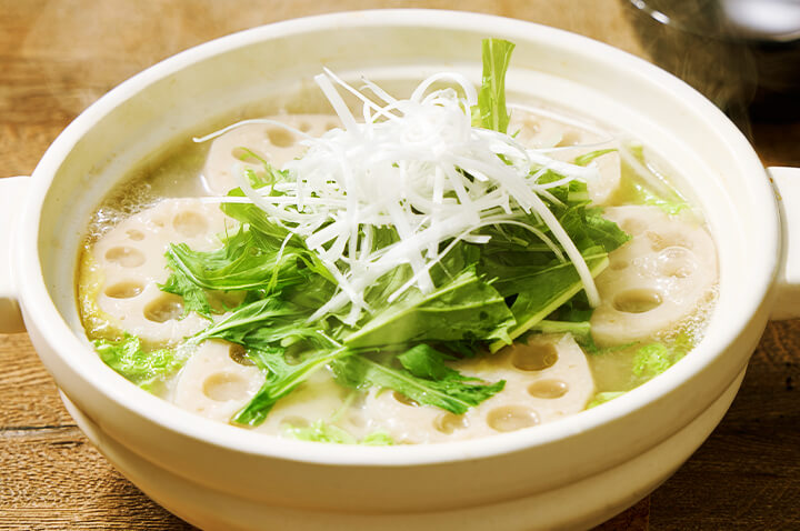 とろとろれんこん鍋