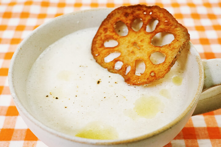 れんこんポタージュ