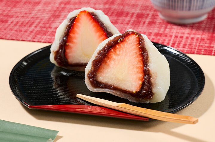 切り餅で簡単！いちご大福