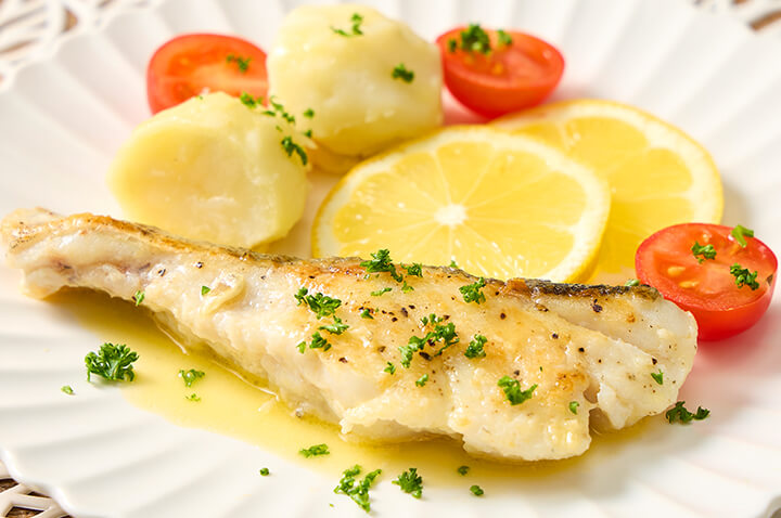 定番！たらのムニエル