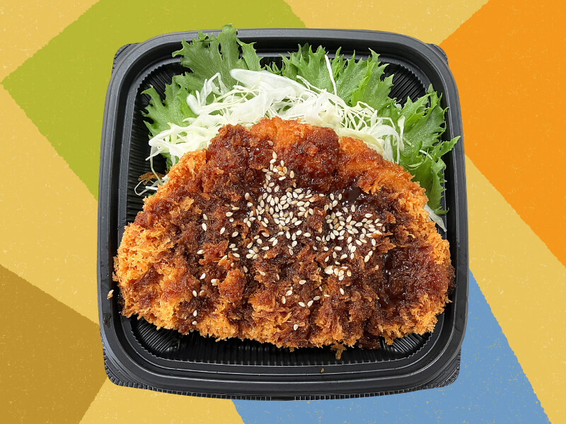 ベルク流 会津風ソースかつ丼