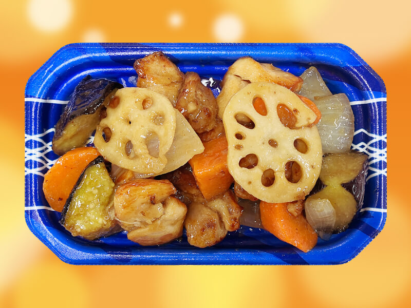 鶏肉と彩り野菜の生姜あんかけ