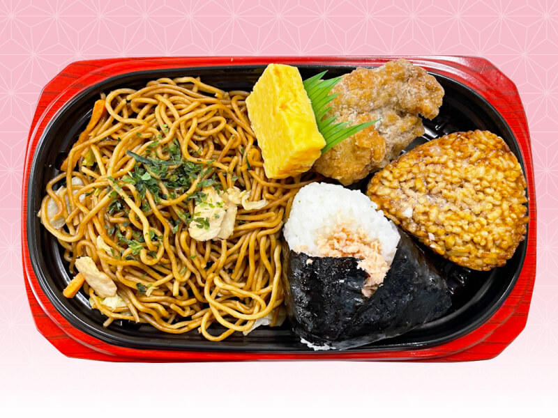 焼きそば＆2種おにぎりセット