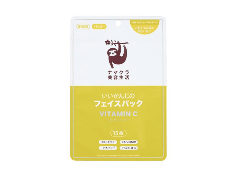 いいかんじのフェイスパック ビタミンＣ 15枚入