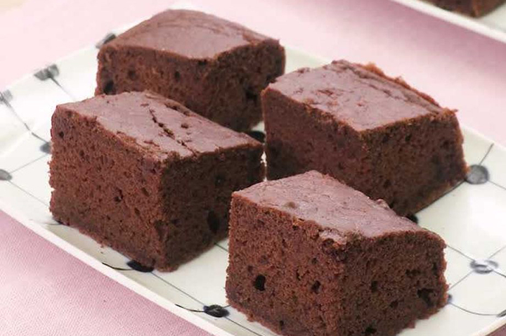 ふわっと濃厚！ お豆腐ココアケーキ