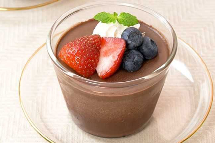 バレンタインにぴったり♡ 濃厚チョコプリン