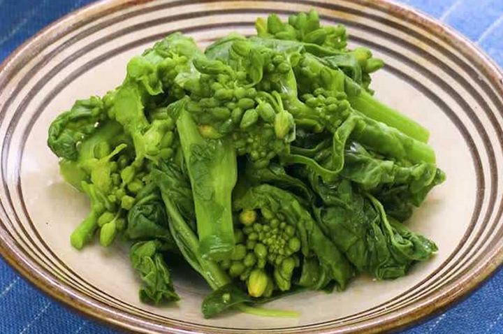 味付け簡単♪ 菜の花のからしポン酢あえ