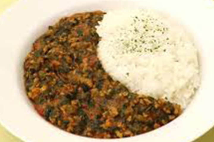 栄養たっぷり！ モロヘイヤのキーマカレー