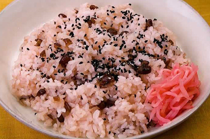 ハレの日にピッタリ！ 甘納豆の赤飯