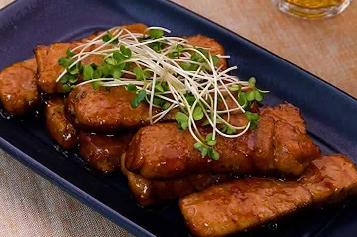 おつまみにぴったり！ マグロの甘辛ひとくちステーキ