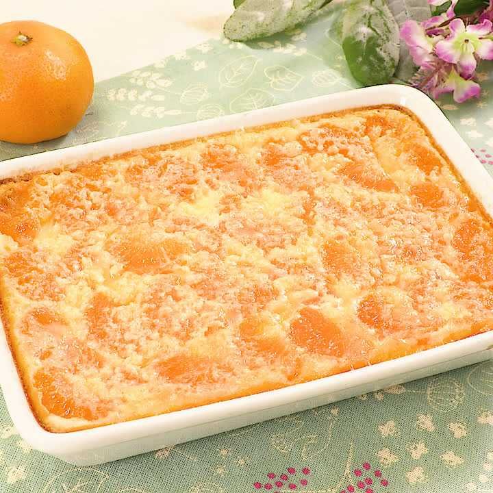 たっぷりみかん！ みかんのクラフティ