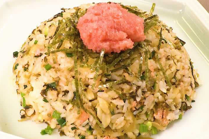 間違いなしの組み合わせ！たらこの高菜チャーハン