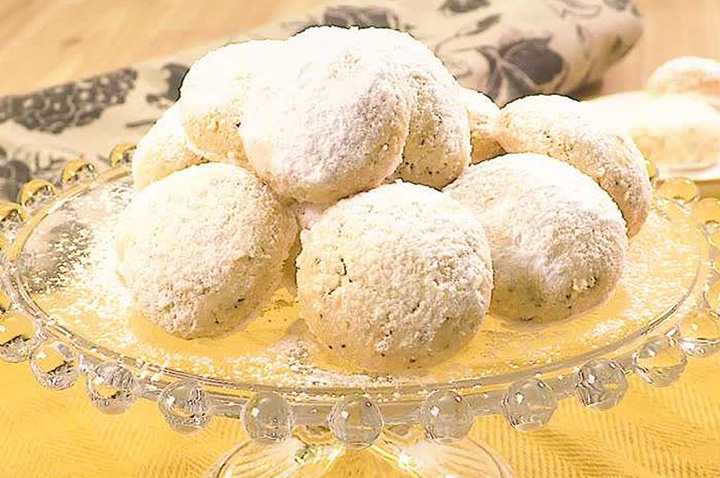 簡単！型いらず！ 紅茶のスノーボール