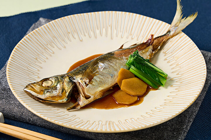 あじの煮つけ