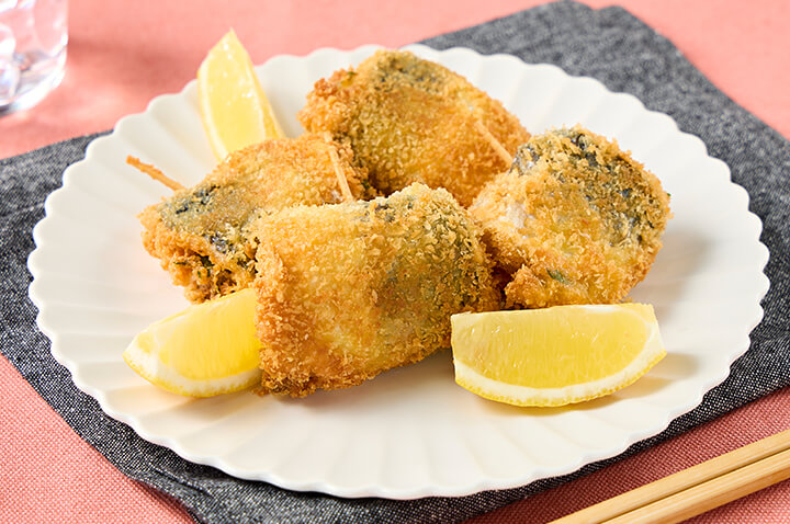 あじの大葉チーズフライ