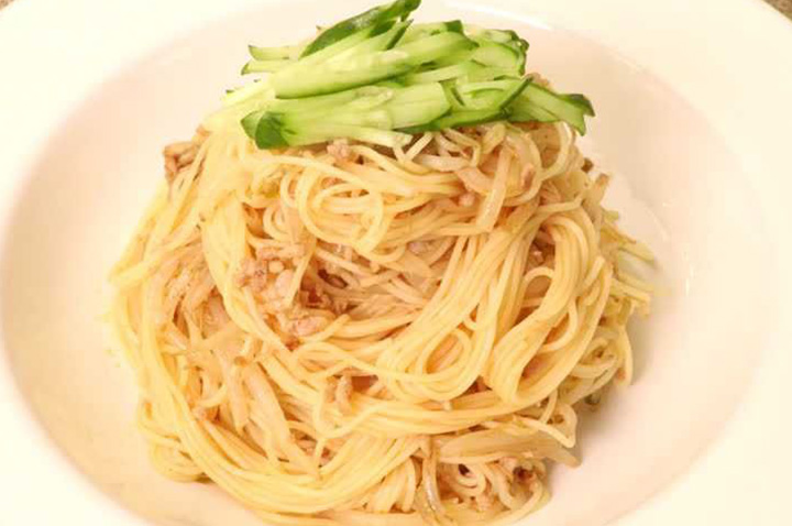 やみつきになる！ 韓国風ピリ辛冷製パスタ